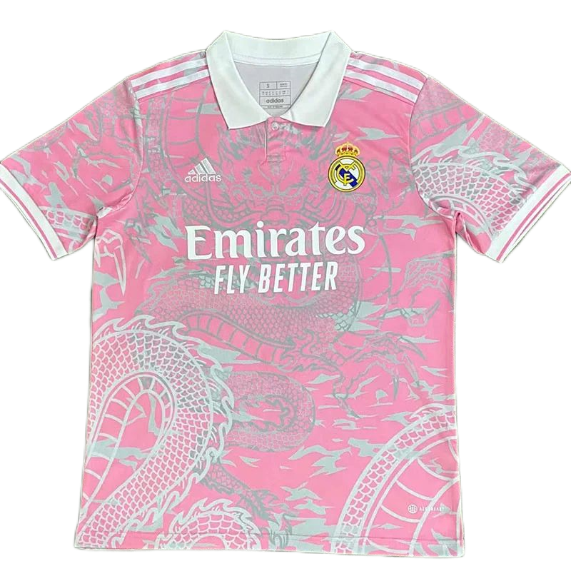 Real Madrid Pink Dragon Kit – Fan version – The Football Heritage